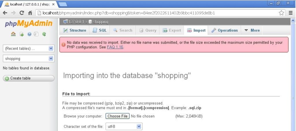 xampp-max-size-error