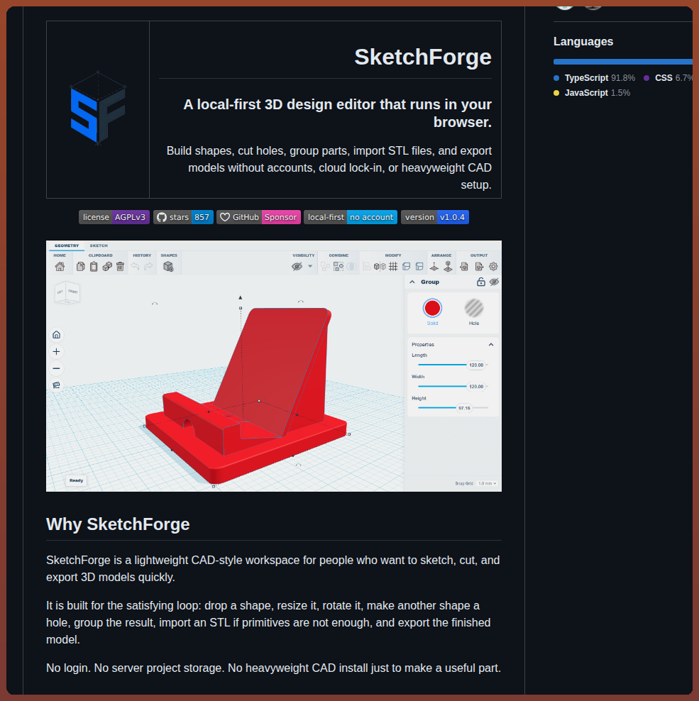 Tarayıcı Tabanlı 3D Model Oluşturucu screenshot