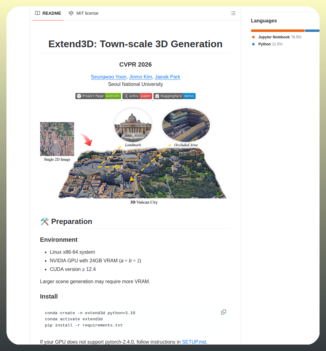 Tek Görüntüden 3D Şehir Modeli ekran görüntüsü