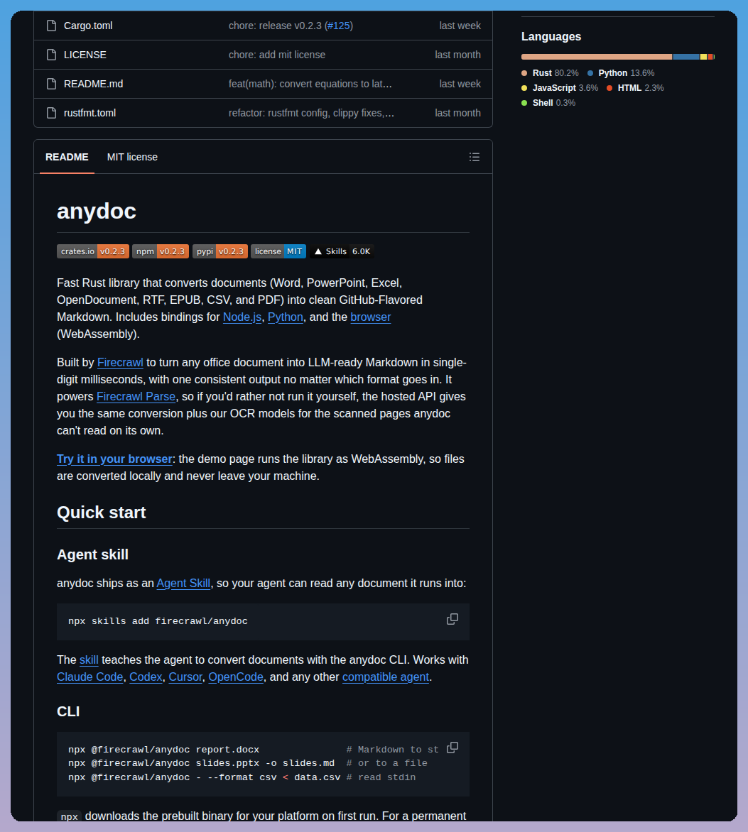 Belgeyi Markdown'a Dönüştürücü screenshot