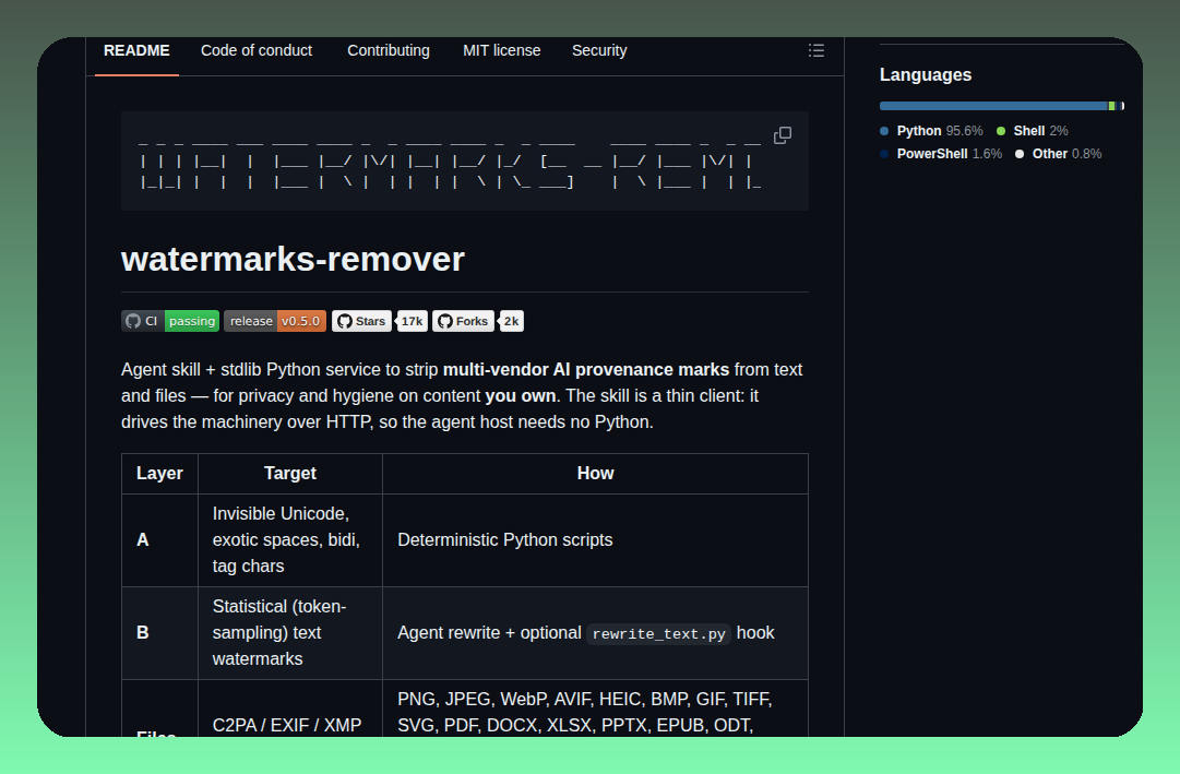 Yapay Zeka Filigranı Temizleyici screenshot