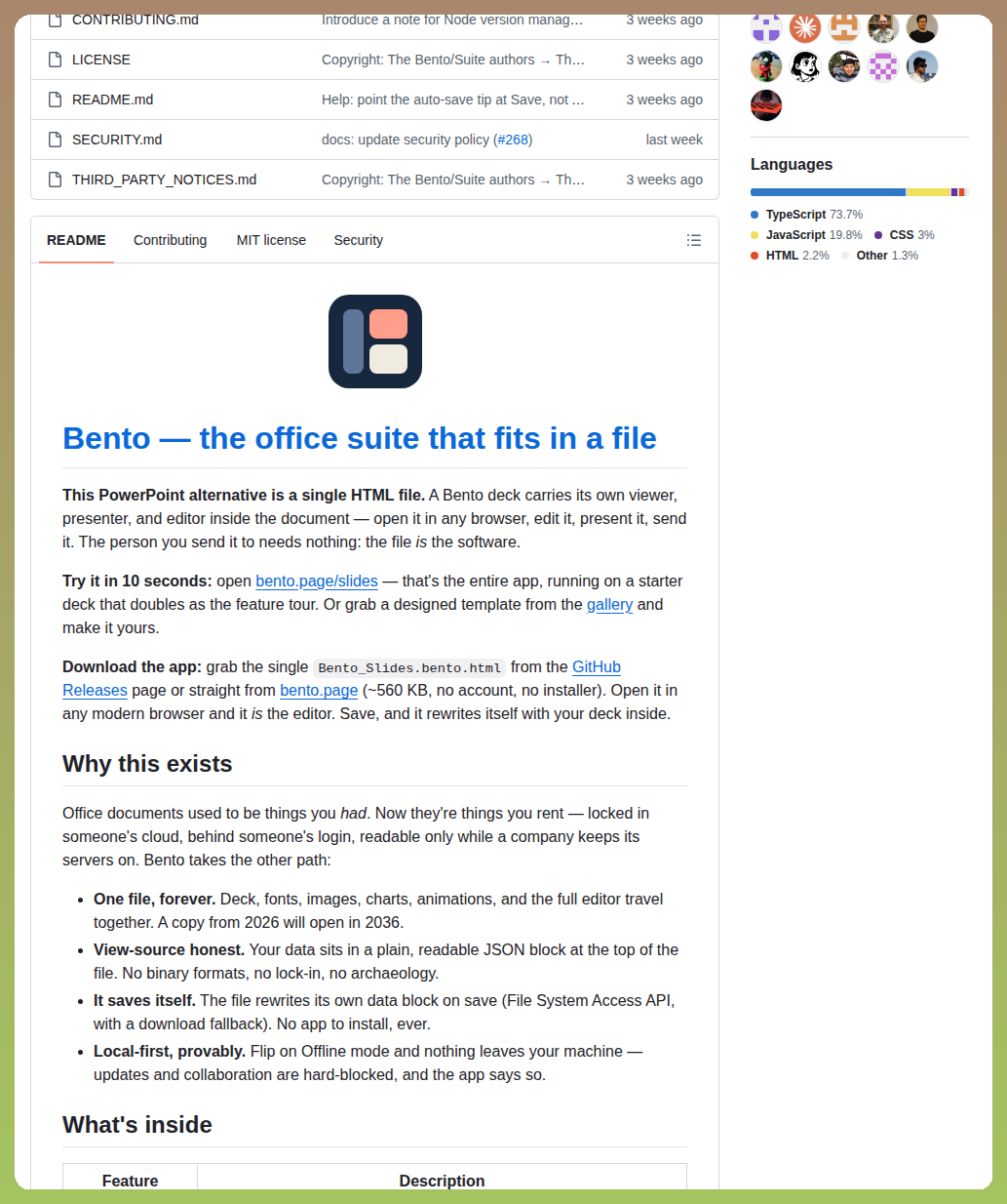 Tek Dosyalı Çevrimdışı Ofis screenshot