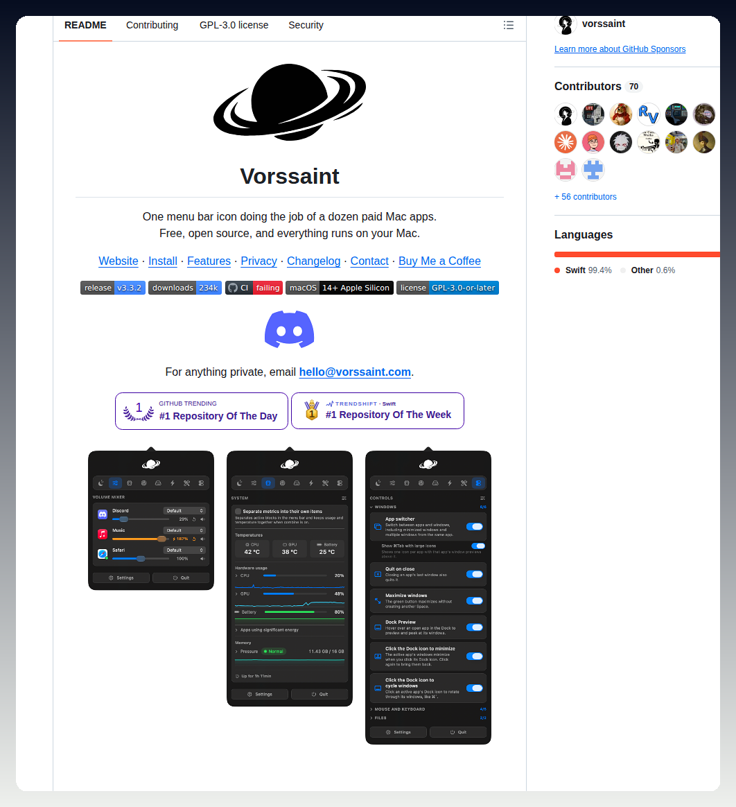 macOS Yardımcı Araç Kutusu screenshot