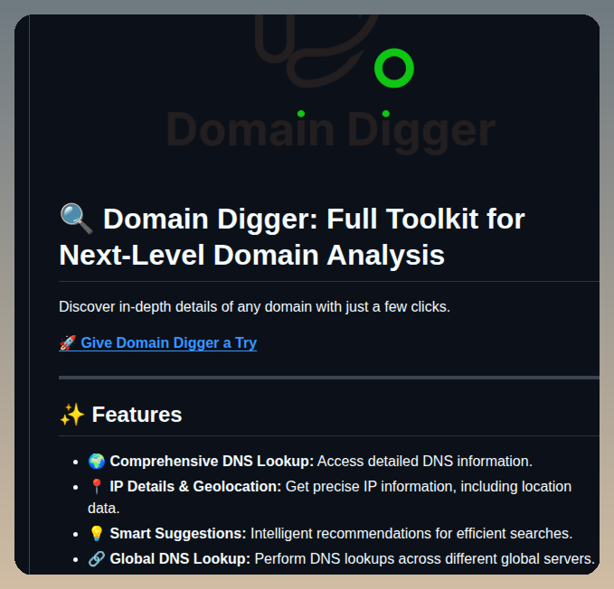 Kapsamlı DNS ve WHOIS Sorgulama
